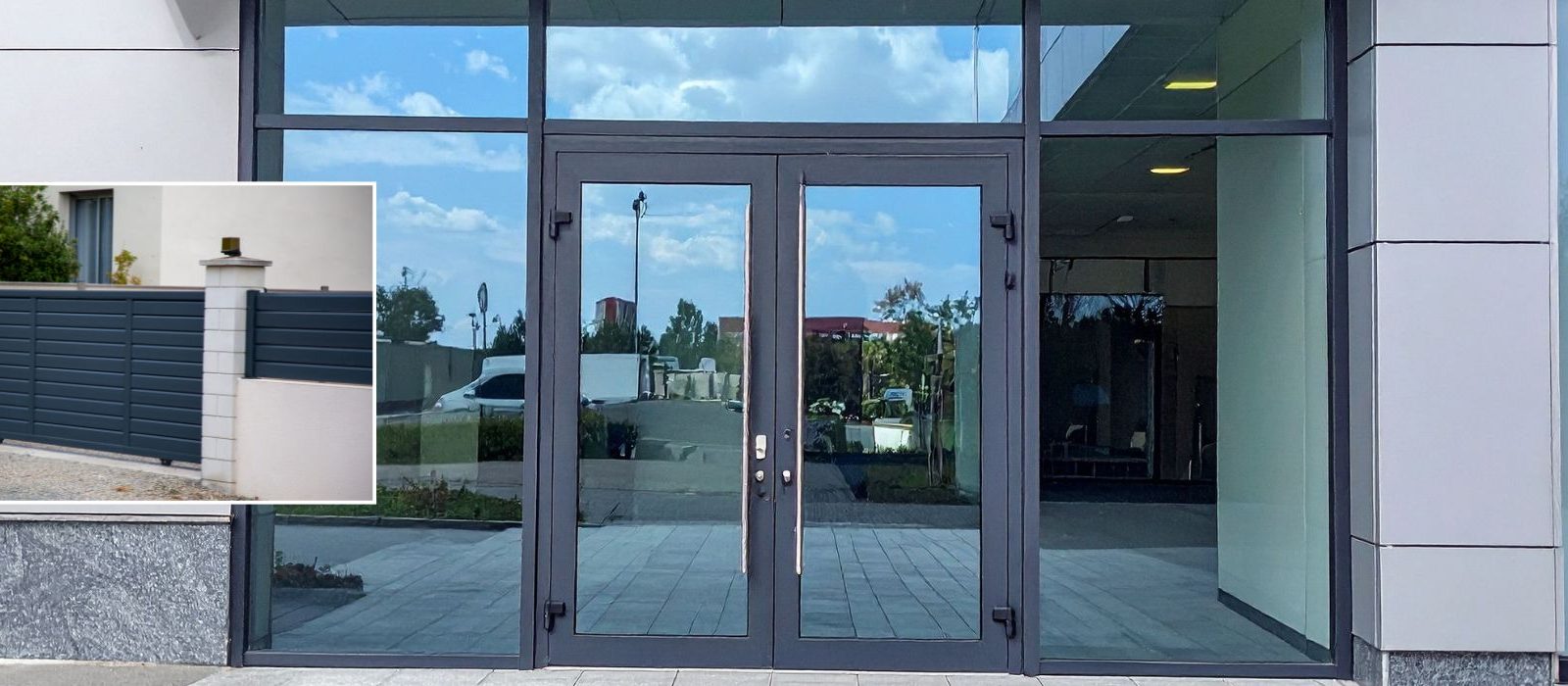 Triple dimensions Portes exterieur