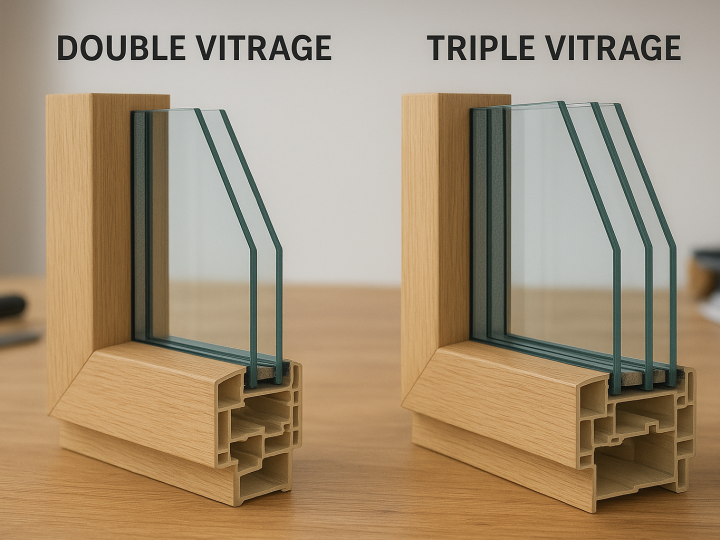 Triple vitrage : bonne idée ou dépense inutile ?  Votre Expert Fenêtres dans le Var vous aide à faire le bon choix