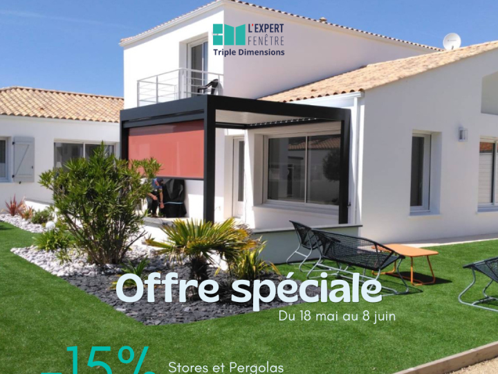 Pergola sur-mesure dans le Var – installation pergola aluminium et promotion -15%